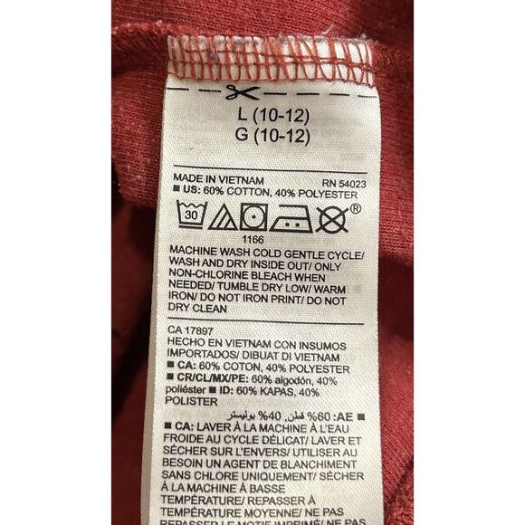 Old Navy Kid Boys Long-Sleeve V-Neck Knit Ribbed Shirt Top Size Large 10/12 - Picture 4 of 4